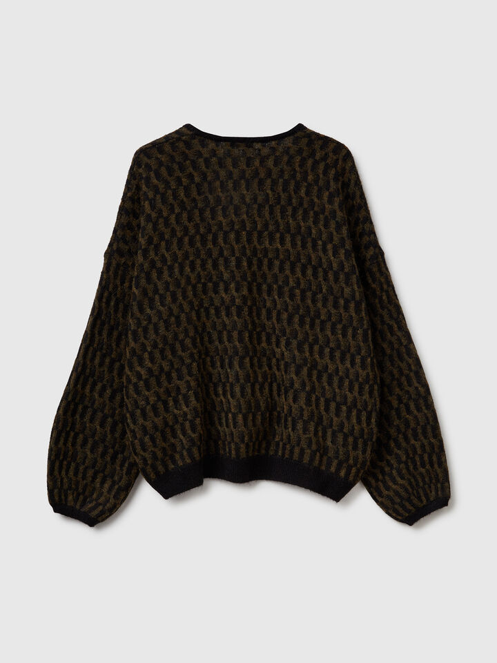 V NECK SWEATER L/S Femme image number 6